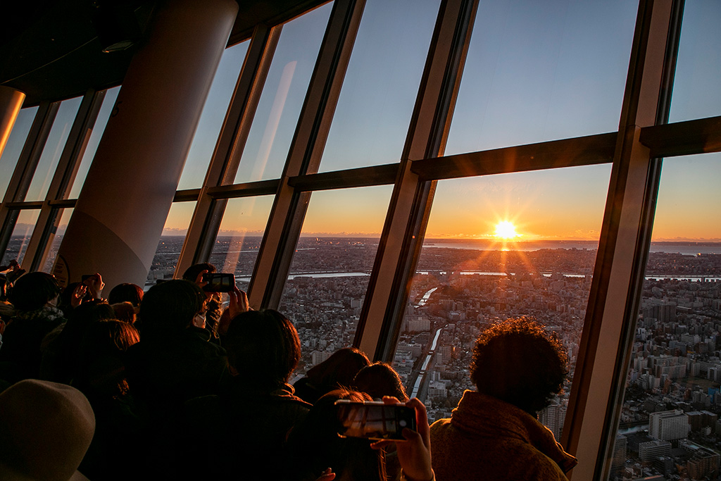 スカイツリーの「空詣」/東京スカイツリータウン(R) (東京都/墨田区)