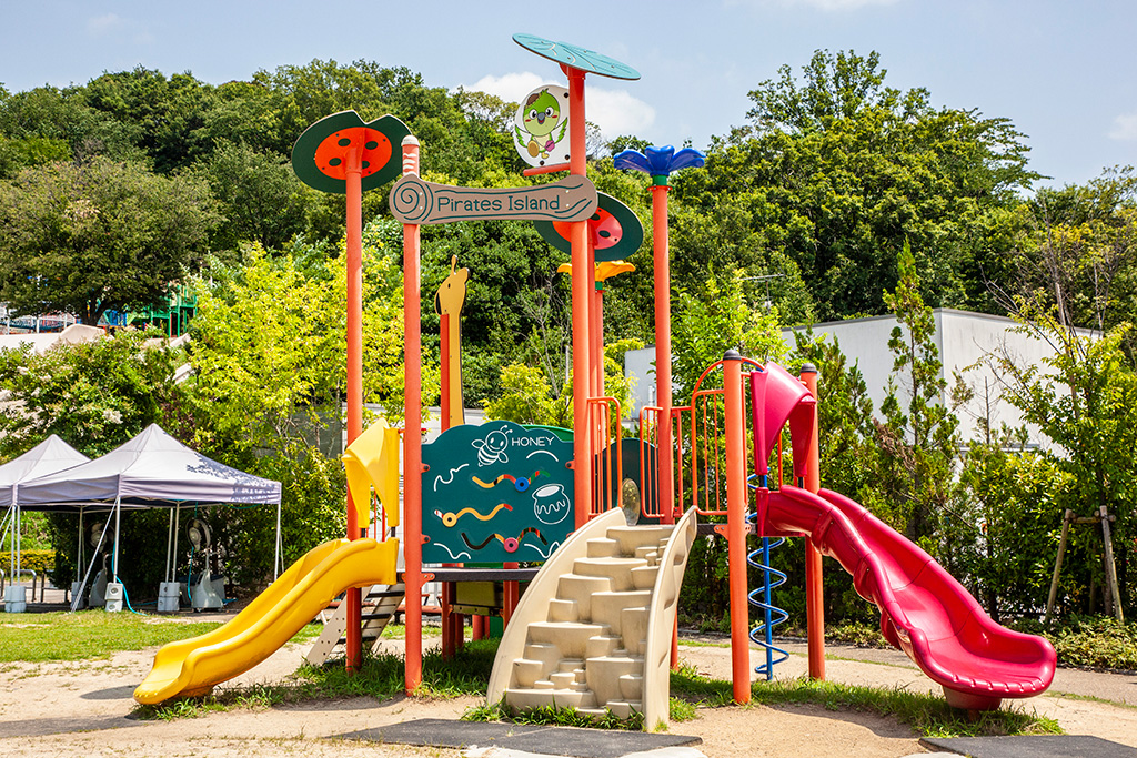 幼児用複合遊具/永楽ゆめの森公園（大阪府/熊取町）