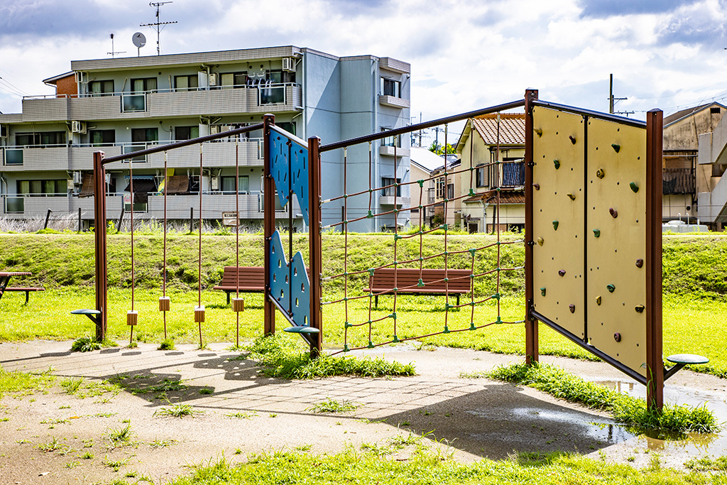 アスレチック遊具/西代里山公園（京都府/長岡京市）