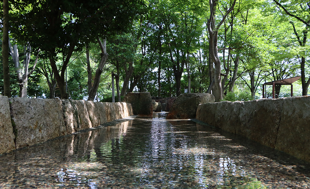 せせらぎ/京都府立洛西浄化センター公園（長岡京市）