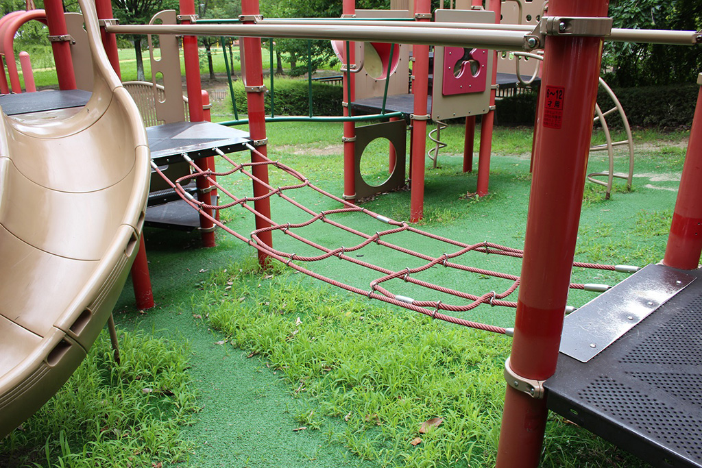 ネットの橋/十六名公園(兵庫県/伊丹市)