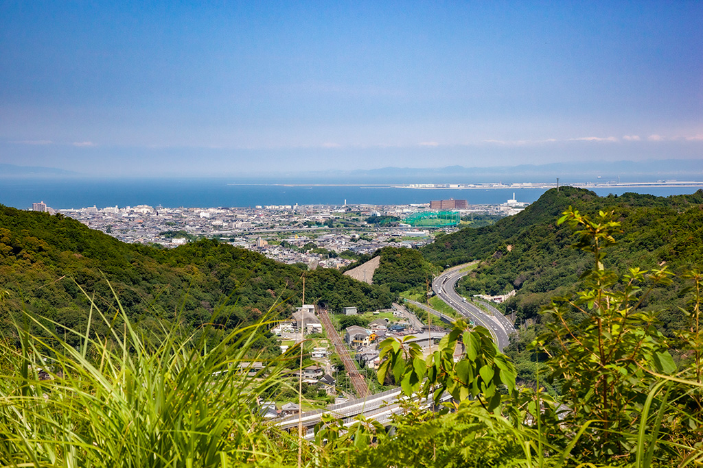 山頂からの眺め/わんぱく王国（大阪府/阪南市）
