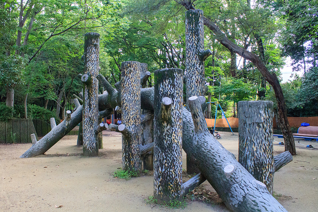 木の大型遊具/西河原公園 （大阪府/茨木市）