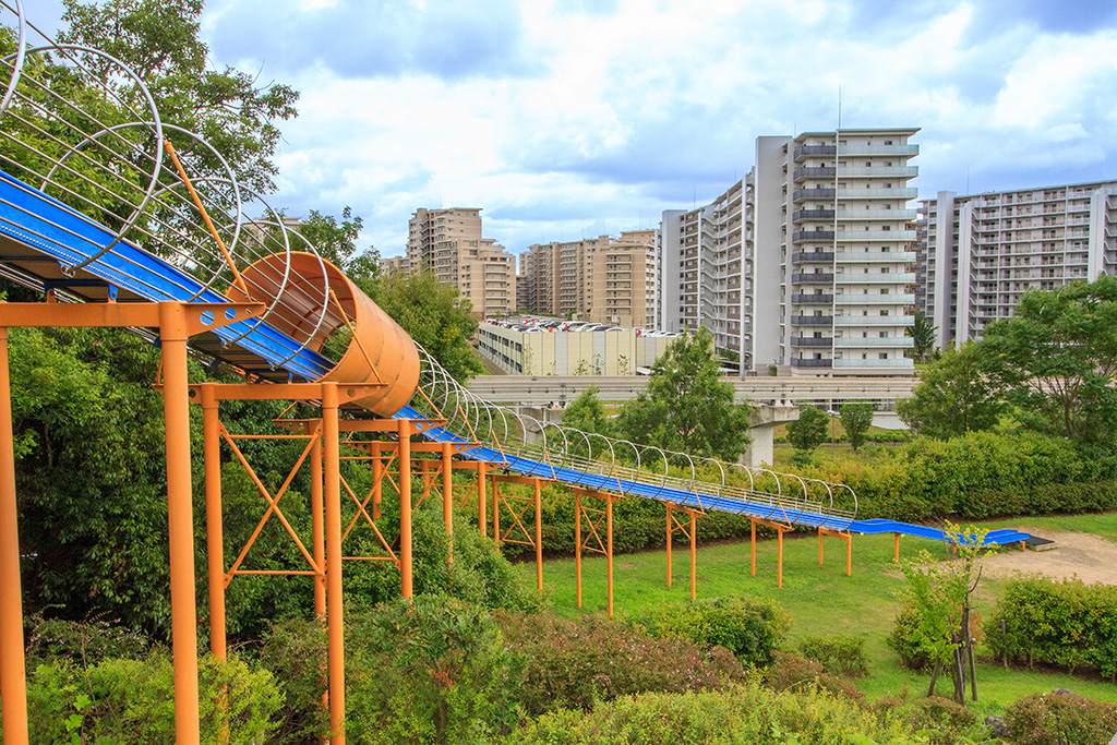 ローラー滑り台/彩都西公園(大阪府/茨木市)
