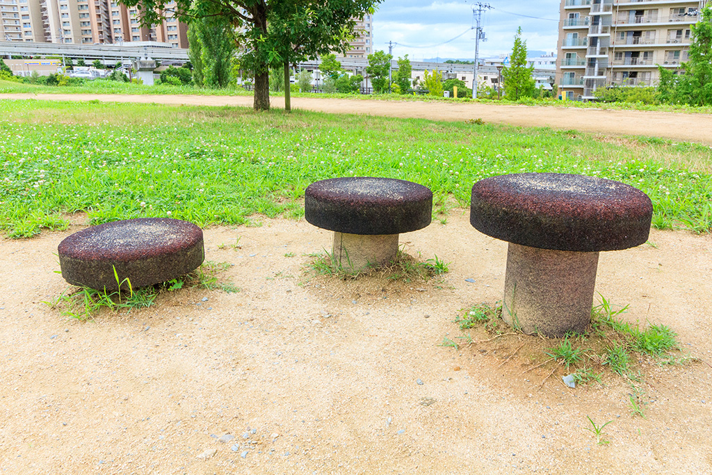 ステップ遊具/彩都西公園(大阪府/茨木市)