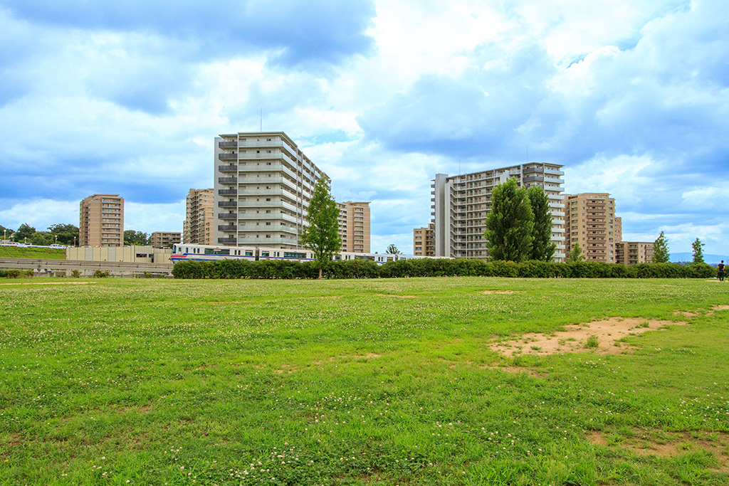 芝生広場/彩都西公園(大阪府/茨木市)