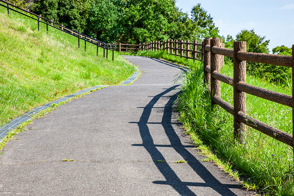 スロープ/蜻蛉池公園（大阪府/岸和田市）