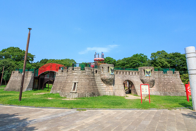 大型複合遊具/深北緑地（大阪府/大東市）