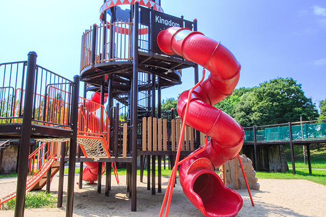 大型複合遊具/深北緑地（大阪府/大東市）