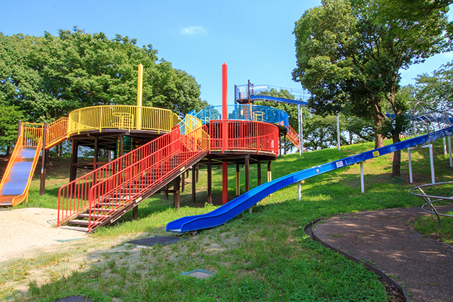 大型複合遊具/深北緑地（大阪府/大東市）