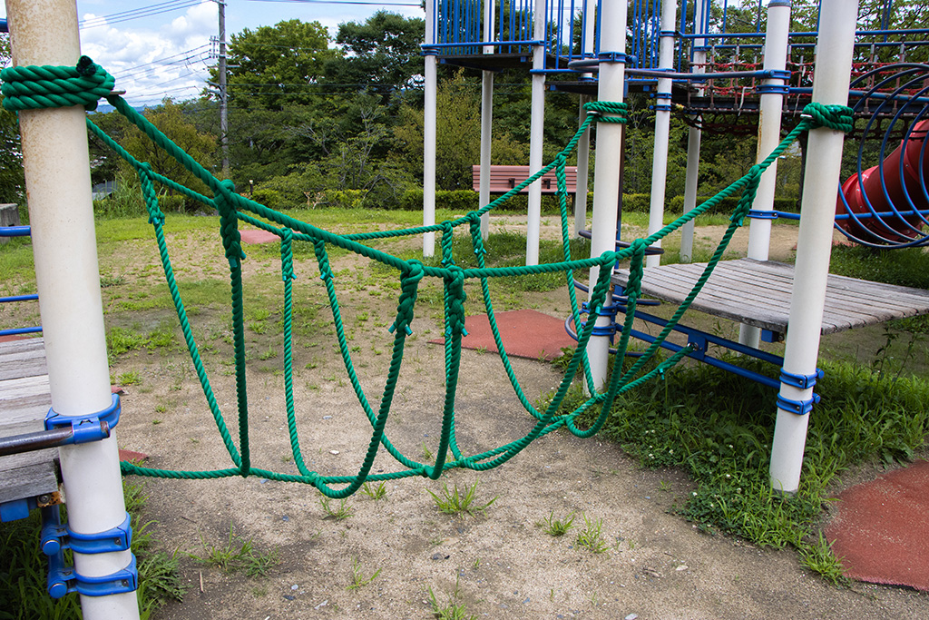 ロープ渡り/田辺公園(京都市/京田辺市)