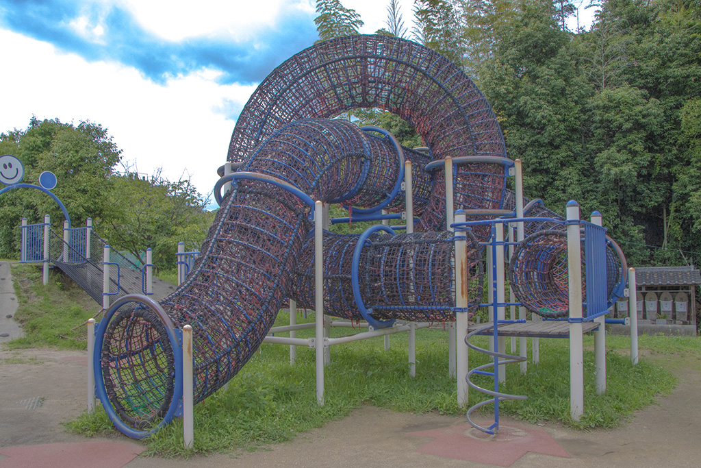 ネット遊具/田辺公園(京都市/京田辺市)