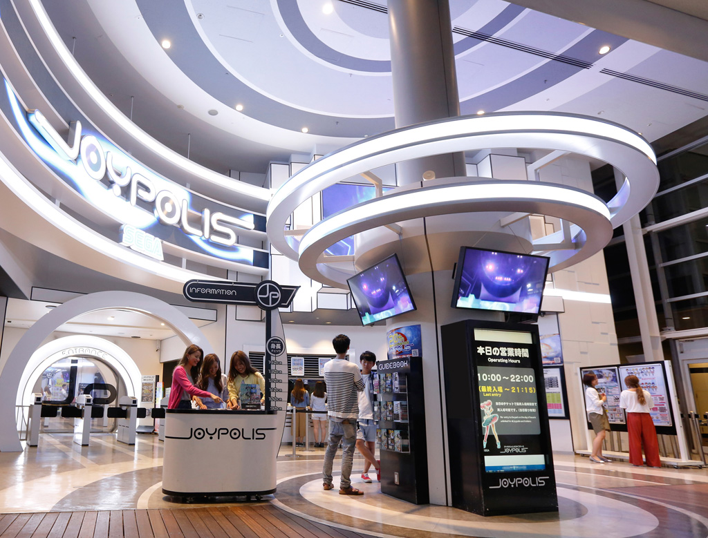 東京ジョイポリスの子ども向けアトラクションは？幼児におすすめも紹介