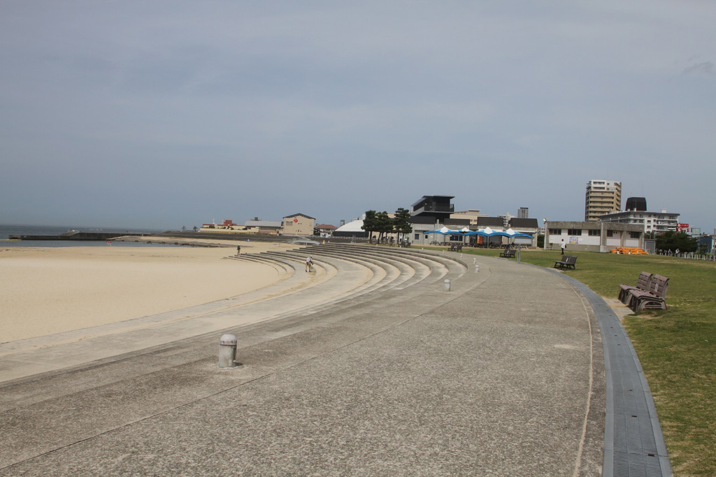 海岸沿い/大蔵海岸公園(兵庫県/明石市)