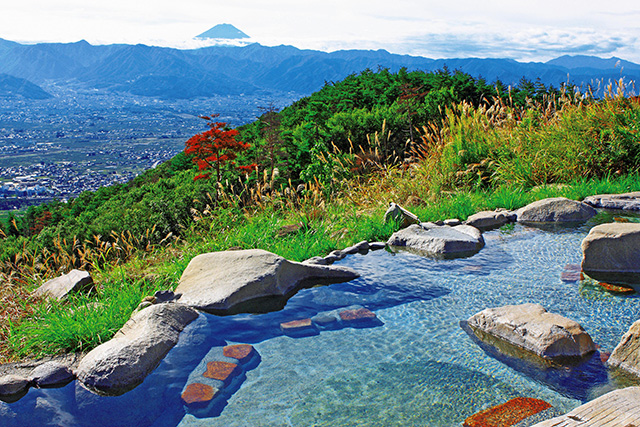 ほったらかし温泉（山梨県/山梨市）