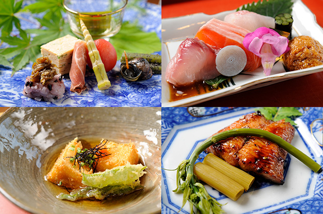 「朱」コースの一部/旬菜料理 はたの（長野県/飯山市）