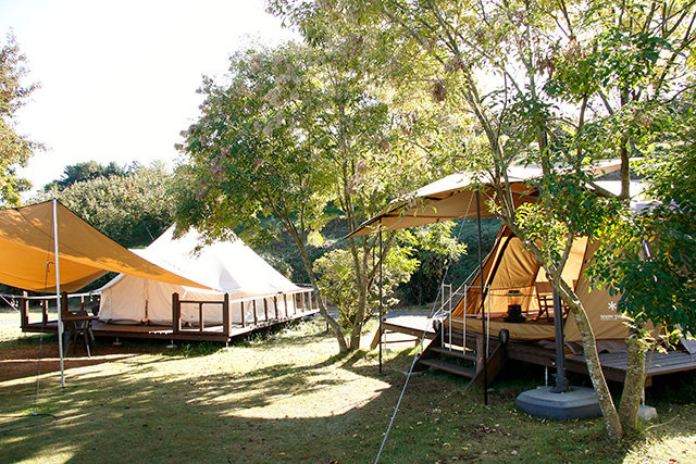 グランピング施設/きふね（福岡県/うきは市）