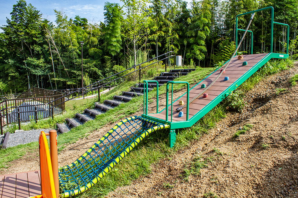 複合遊具/京都市洛西竹林公園(京都府)