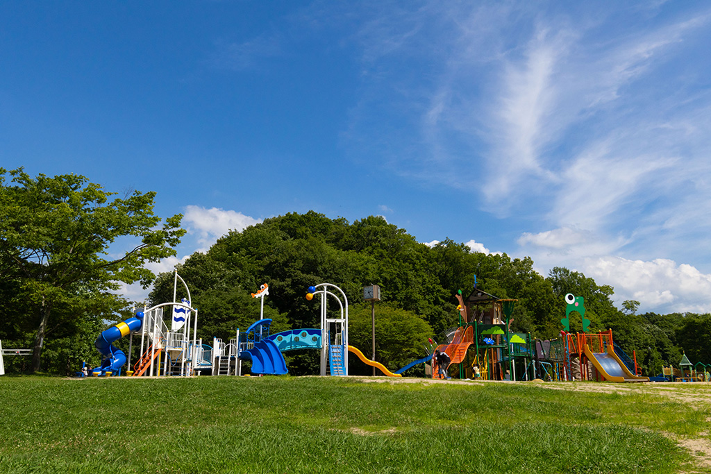 公園の北側に位置する「水辺の里」/錦織公園(大阪府/富田林市)