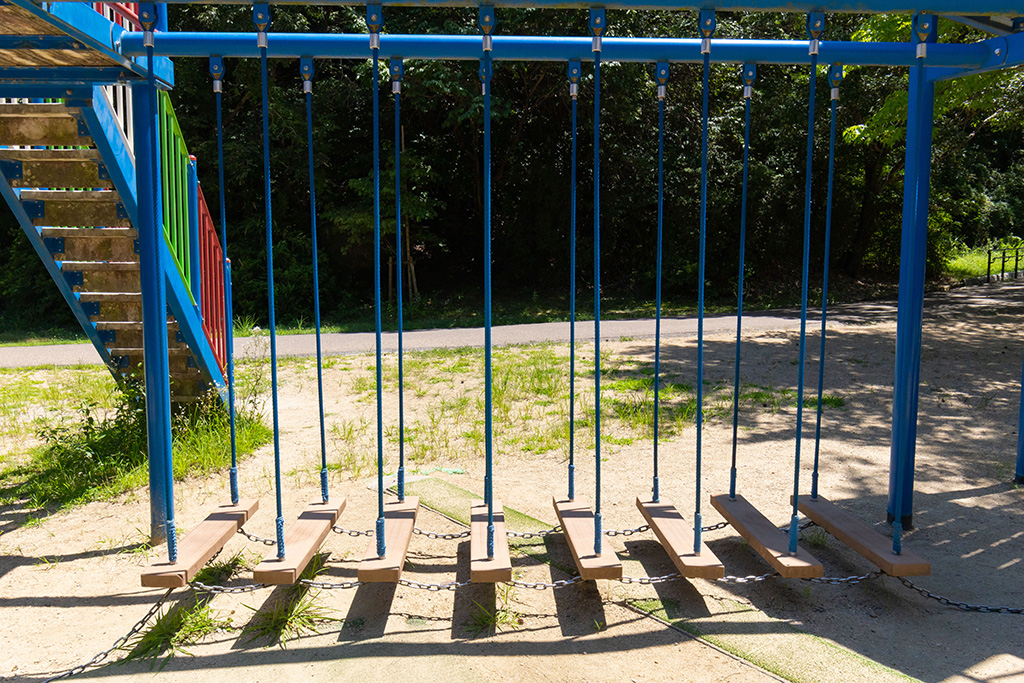 吊り橋ゾーン/錦織公園(大阪府/富田林市)