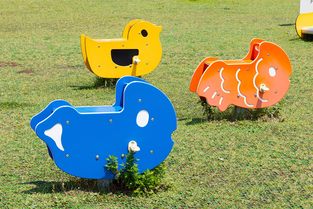 スプリング遊具/大枝公園（大阪府/守口市）