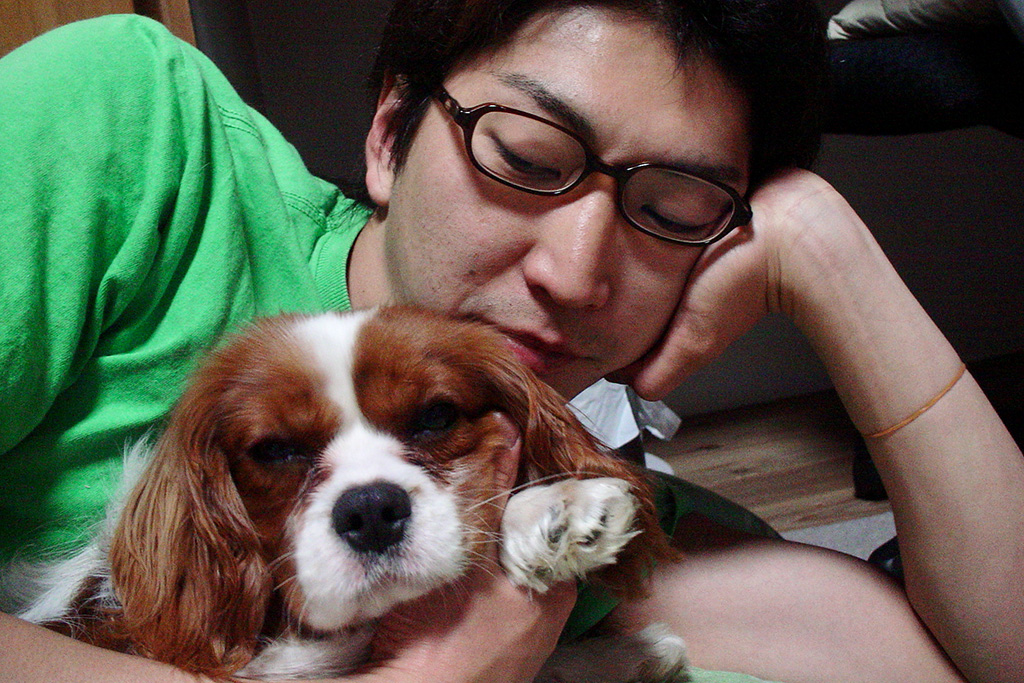 本池さんの愛犬/お仕事インタビュー（獣医さん）