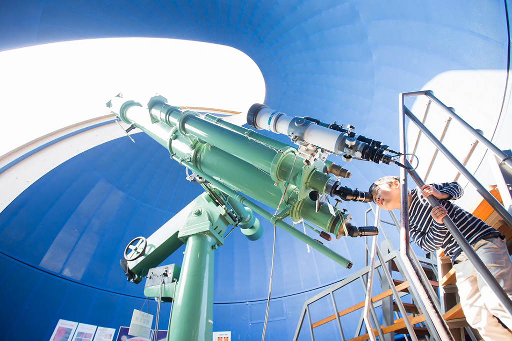 屈折望遠鏡「たいよう」/バンドー神戸青少年科学館(兵庫県/神戸市)