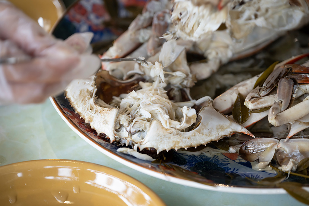 ワタリガニ/湯宿蒸気家（長崎県/雲仙市）