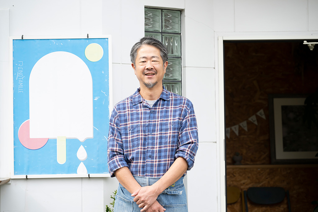 オーナーパティシエの松尾利博さん/アールサンクファミーユ（長崎県/雲仙市）