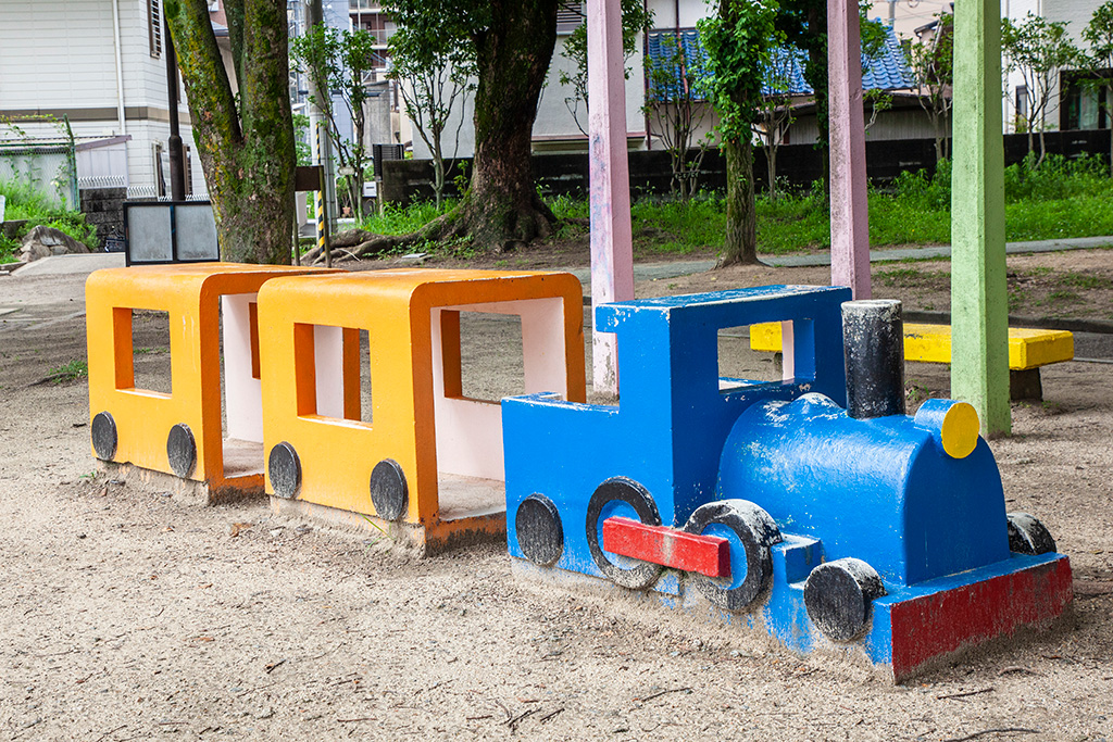 列車の乗りもの/高槻城公園(大阪府/高槻市)