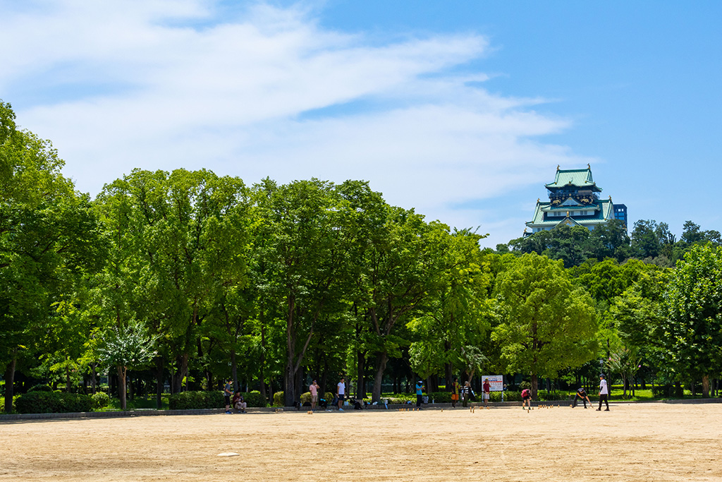 太陽の広場/大阪城公園(大阪府/大阪市)