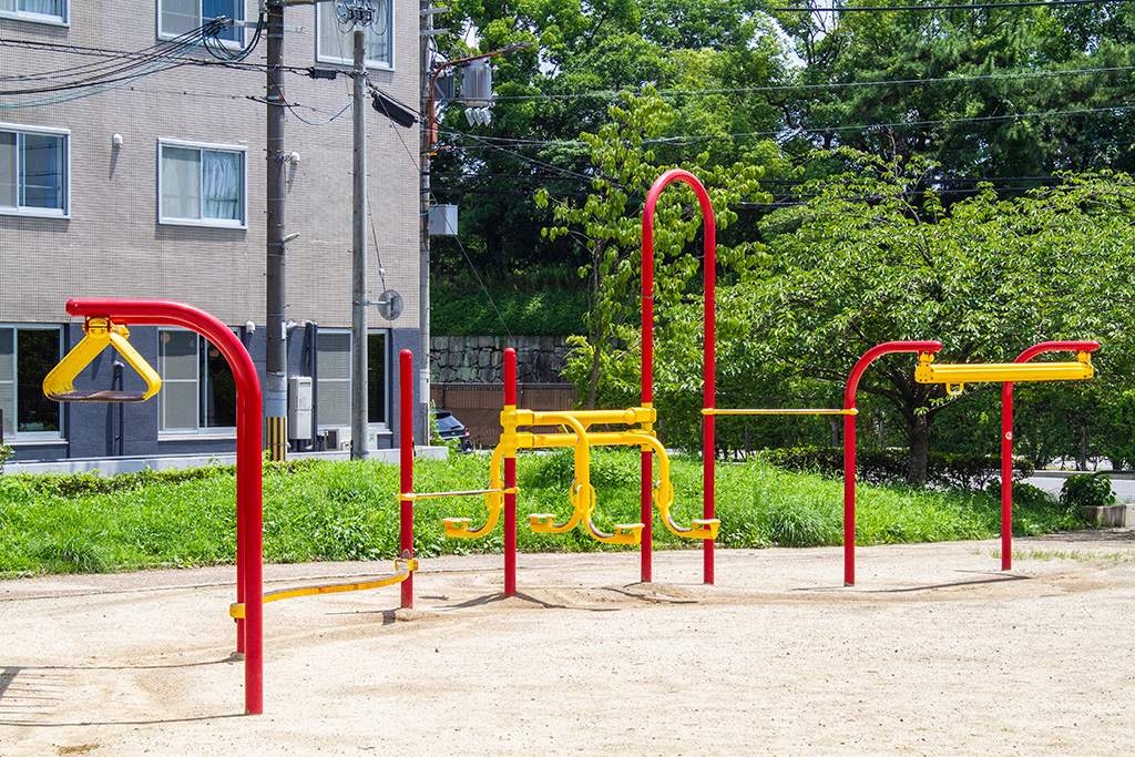 コンビネーション遊具/二条公園（京都府/京都市）