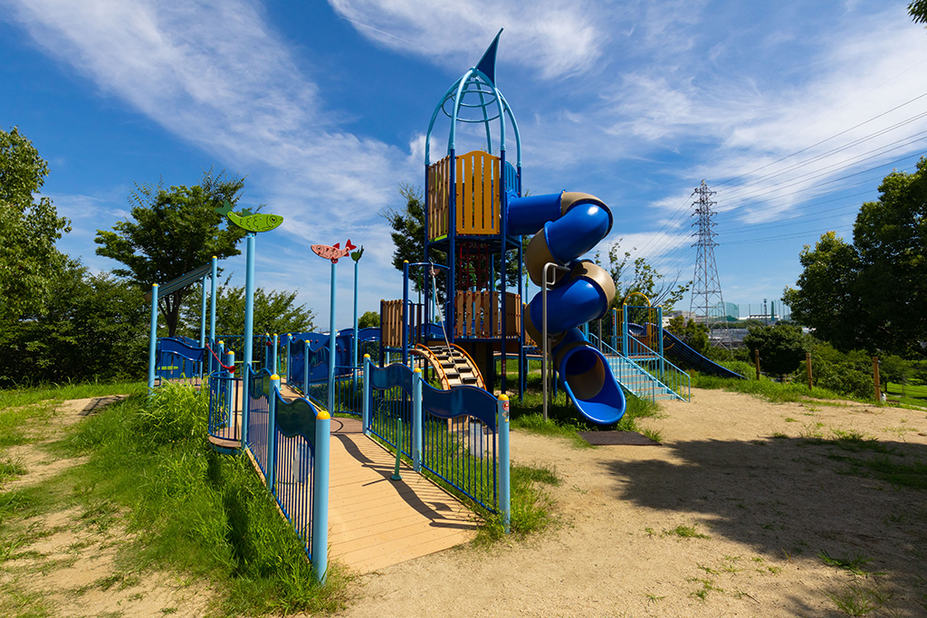 チューブスライダー/石川河川公園 駒ヶ谷地区(大阪府/羽曳野市)