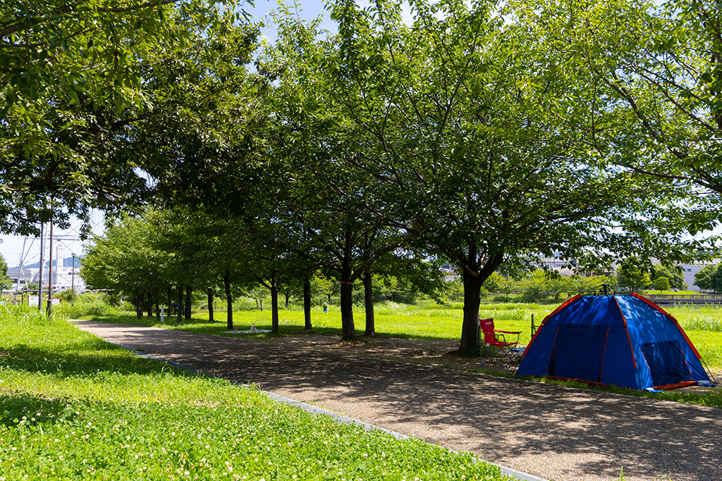 BBQエリア /石川河川公園 駒ヶ谷地区(大阪府/羽曳野市)