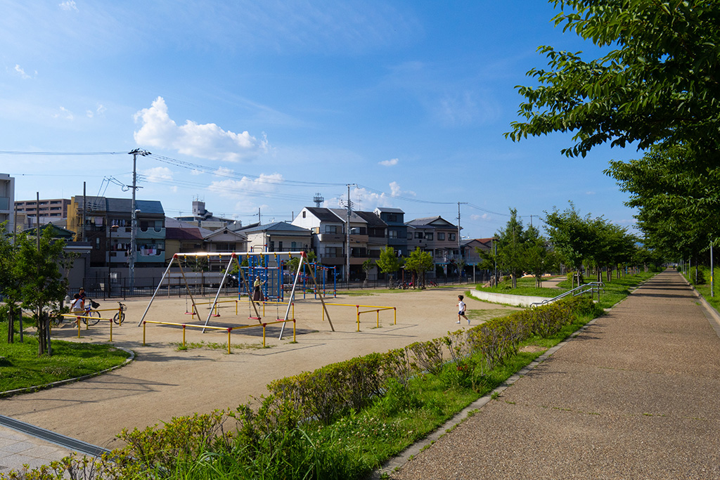 遊具エリア/明和池公園(大阪府/摂津市)