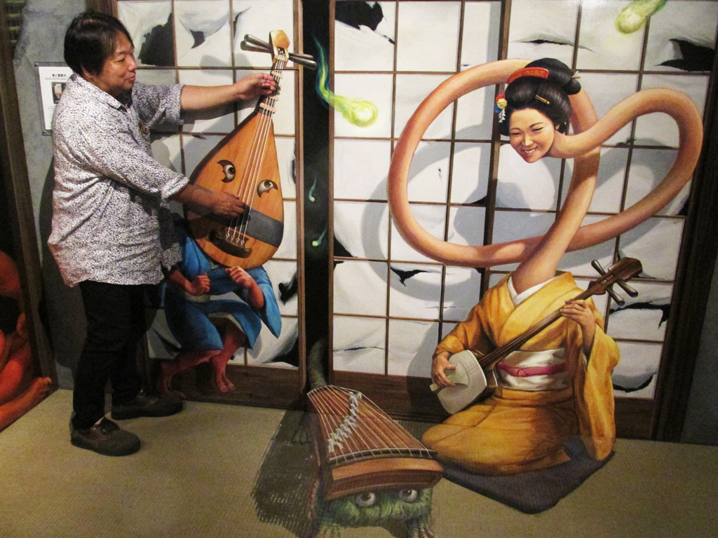 「妖怪たちの演奏会」/東京トリックアート迷宮館（港区）