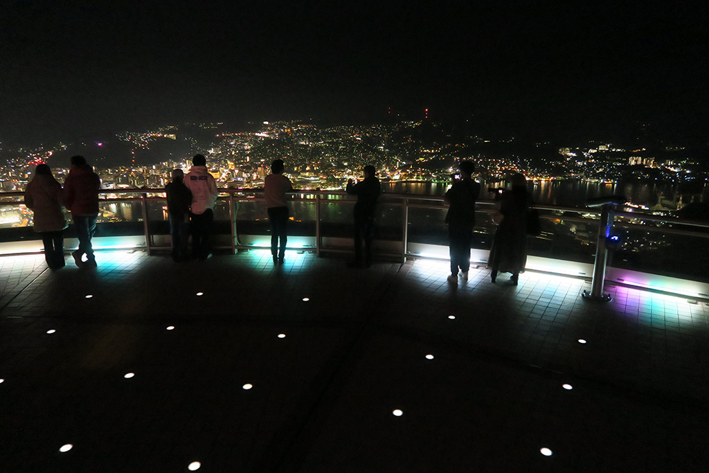 稲佐山展望台からの眺め（長崎県）