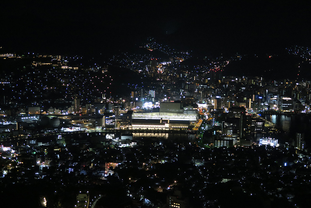 稲佐山展望台からの眺め（長崎県）