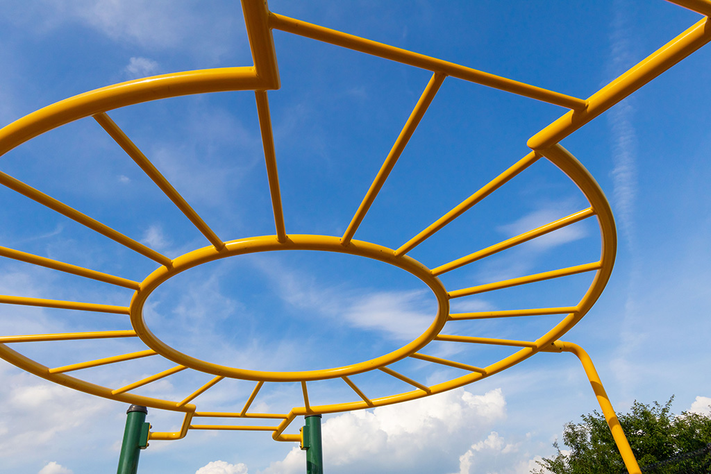 サークル型のうんてい/健都レールサイド公園(大阪府/吹田市)