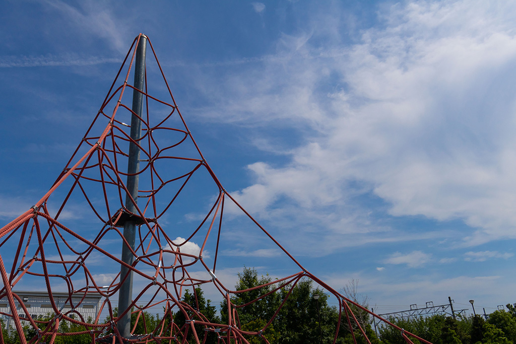 ザイルクライミング/健都レールサイド公園(大阪府/吹田市)