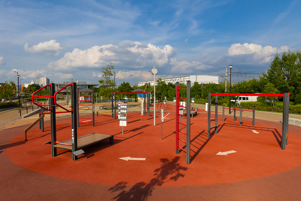 健康増進広場/健都レールサイド公園(大阪府/吹田市)