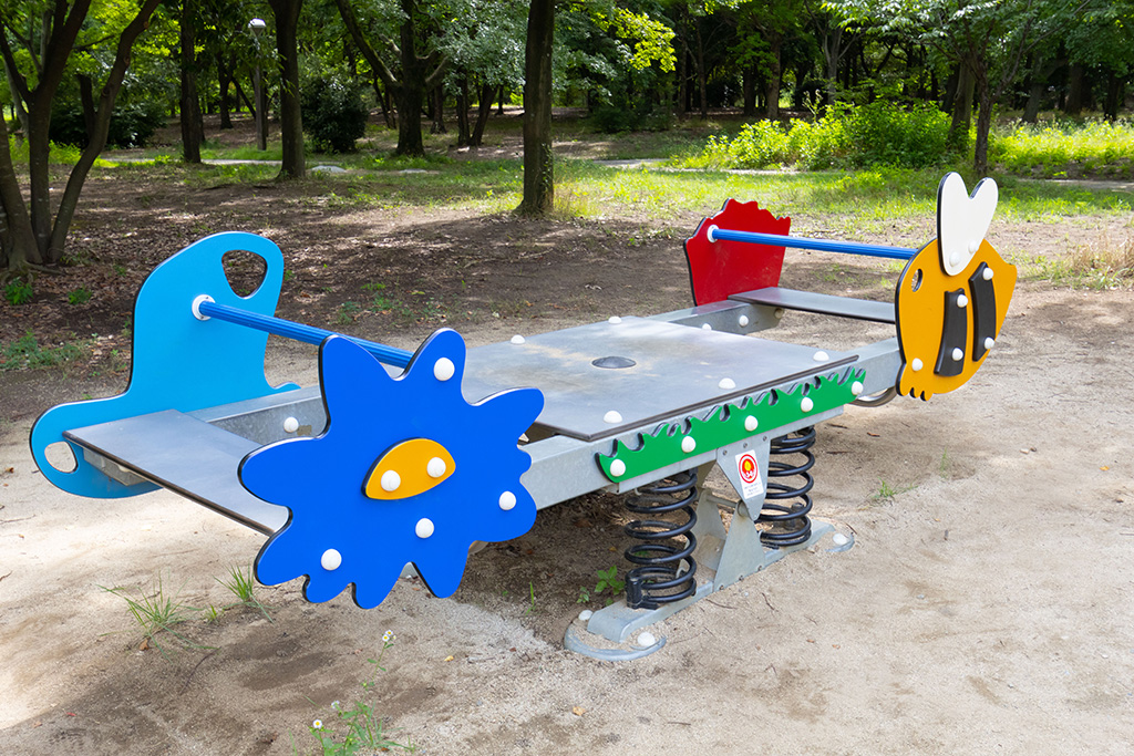 お庭のシーソー/花博記念公園 鶴見緑地(大阪府/大阪市)