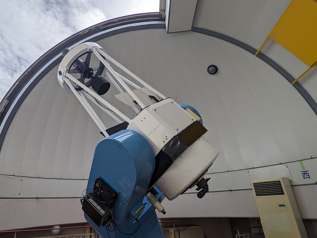 赤道儀式の60cm望遠鏡/西はりま天文台(兵庫県/佐用町)