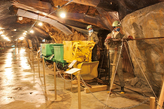 観光坑道で鉱山の歴史を体感できる/細倉マインパーク(宮城県/栗原市)