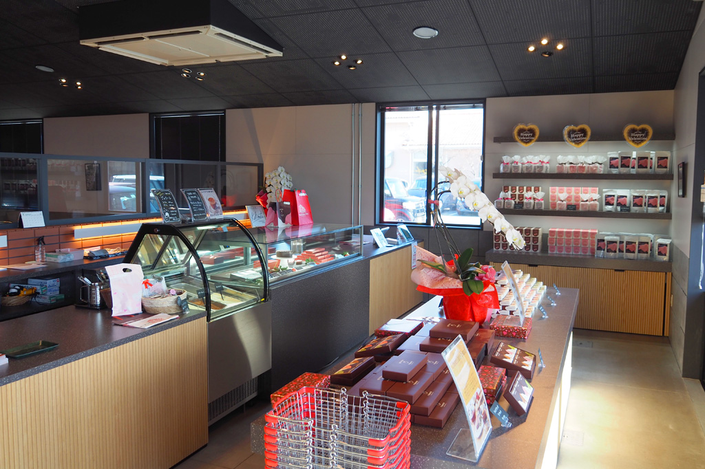 「カーンズチョコ」店内/いちごの里(栃木県/小山市)