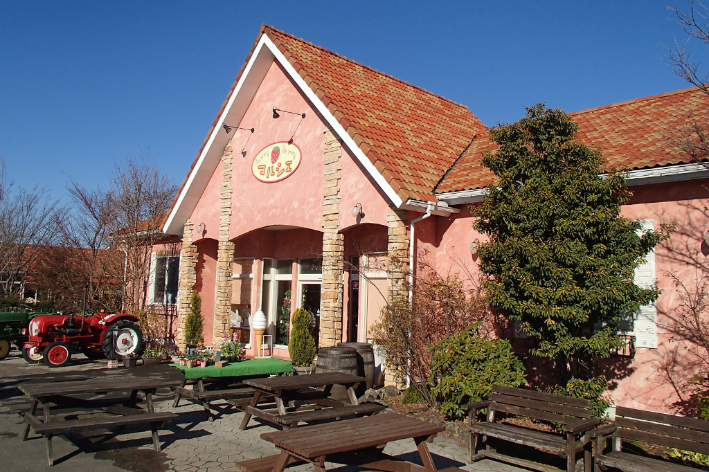 「ベリーベリーマルシェ」外観/いちごの里(栃木県/小山市)