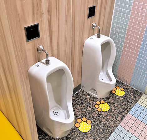 こども用トイレ/イオンモール名取(宮城県/名取市)