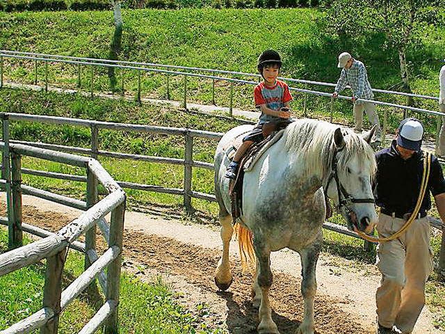 乗馬体験/郡山石筵ふれあい牧場(福島県/郡山市)