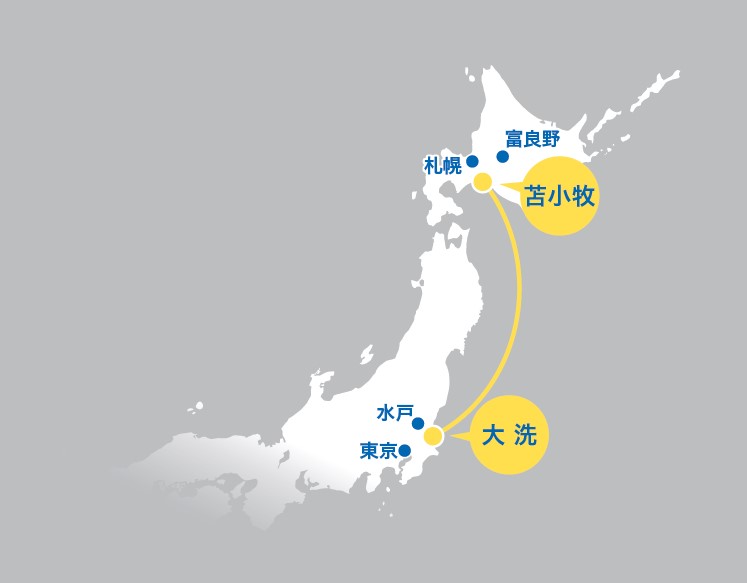 商船三井フェリー「さんふらわあ」