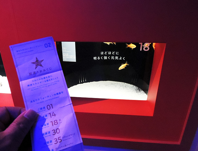 「色福運」ゾーン/横浜開運水族館 フォーチュンアクアリウム（神奈川県/横浜市）